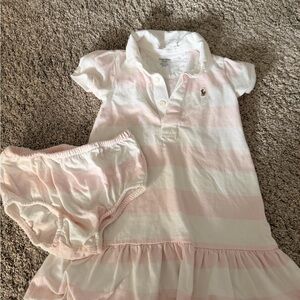 Ralph Lauren Striped Polo Dress
